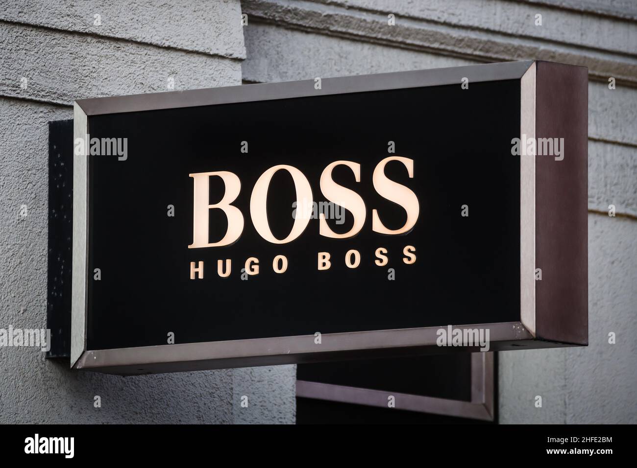 Hugo boss ag -Fotos und -Bildmaterial in hoher Auflösung – Alamy