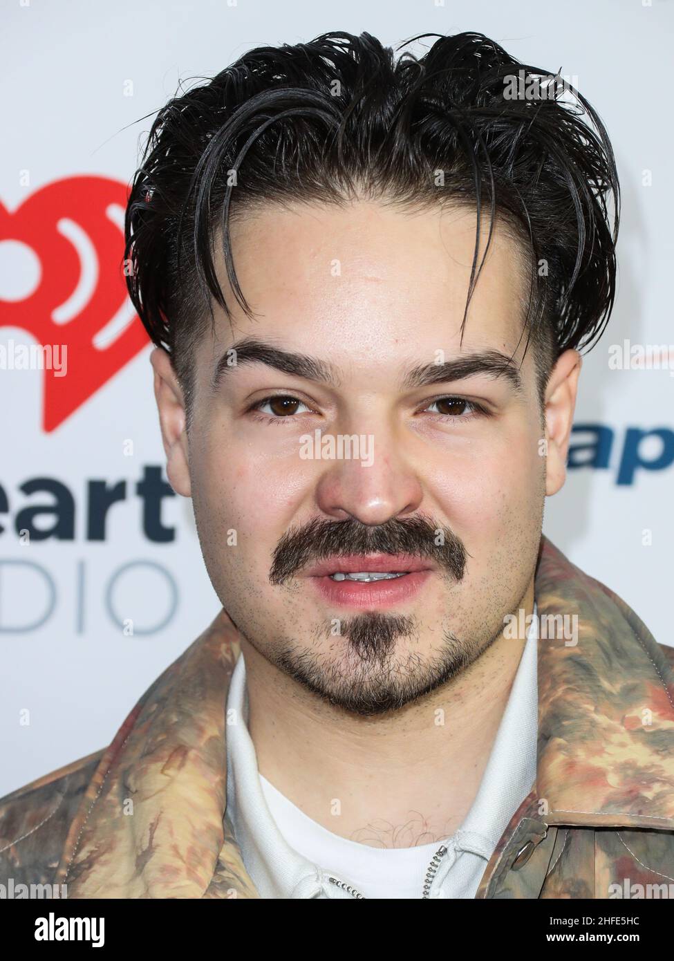 Inglewood, Usa. 15th Januar 2022. INGLEWOOD, LOS ANGELES, KALIFORNIEN, USA - 15. JANUAR: Der Musiker Clemens Rehbein von Milky Chance besucht das iHeartRadio Alter EGO 2022, das am 15. Januar 2022 im Forum in Inglewood, Los Angeles, Kalifornien, USA, stattfand. (Foto von Xavier Collin/Image Press Agency) Quelle: Image Press Agency/Alamy Live News Stockfoto