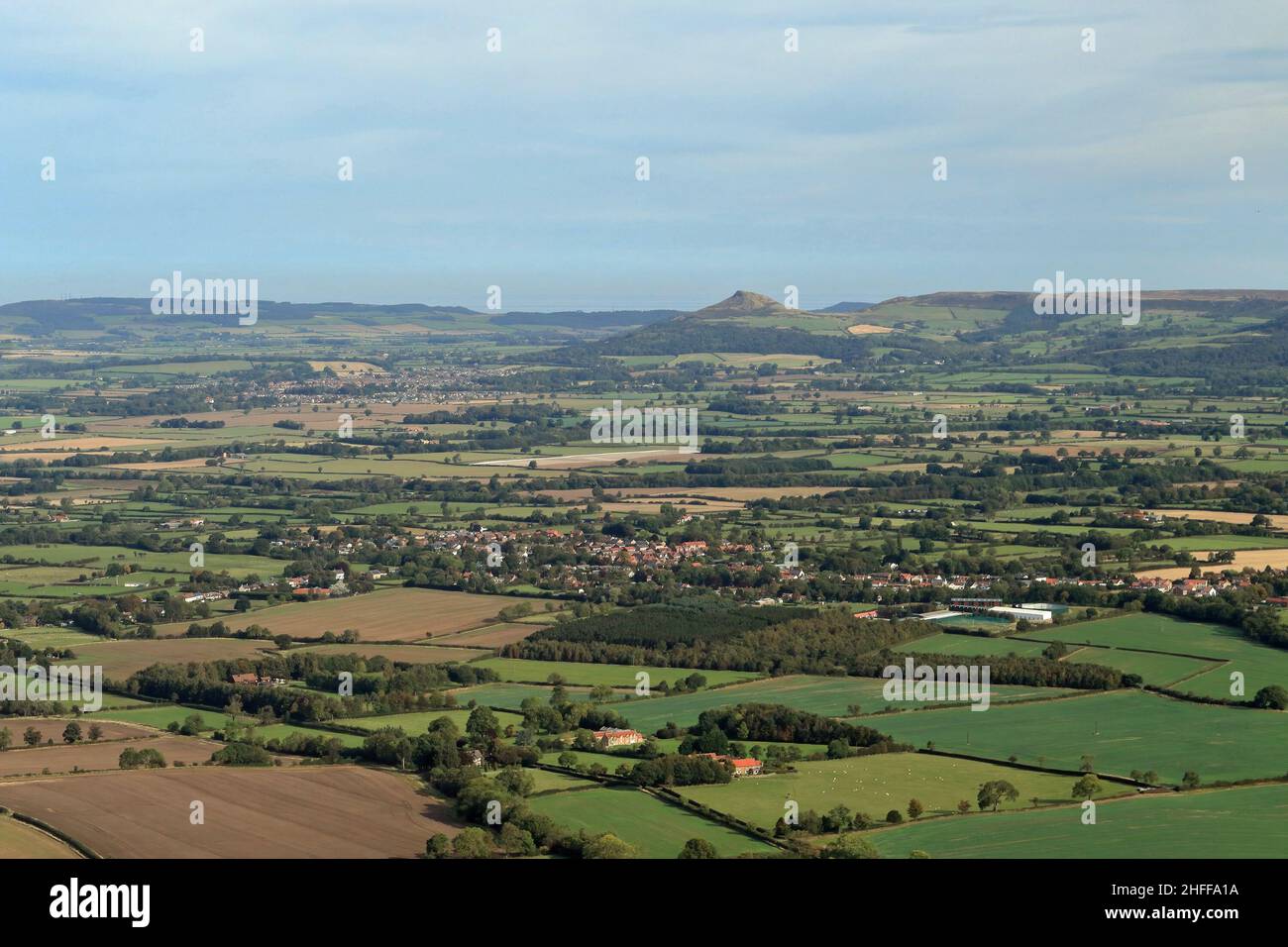 Ein Blick nach Nordosten von Cringle Moor. Stockfoto