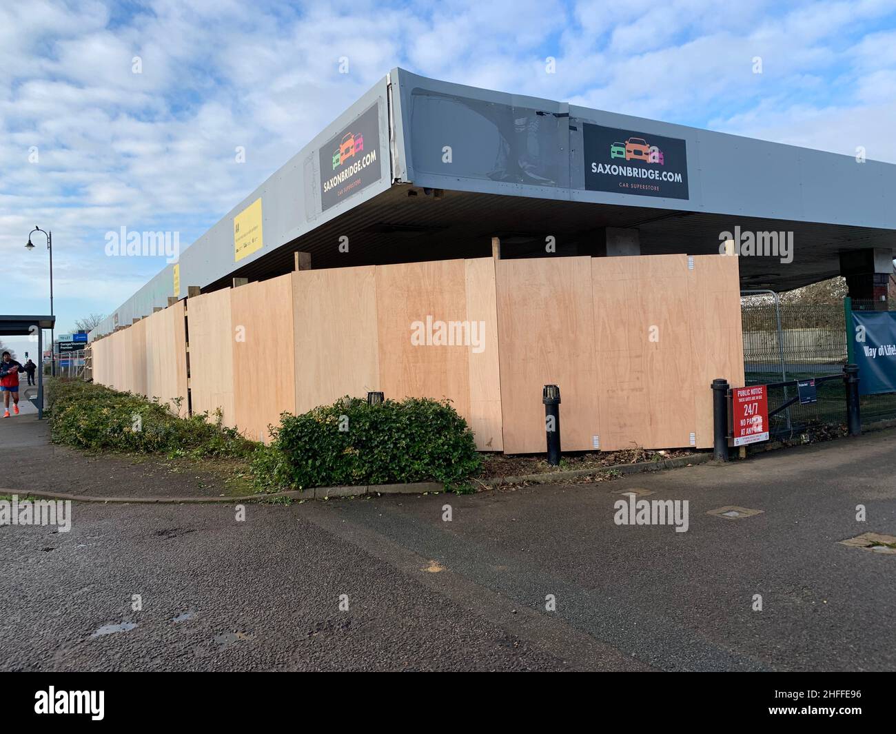 Garagen für Suzuki und Kia in Wolverton Milton Keynes UK Stockfoto