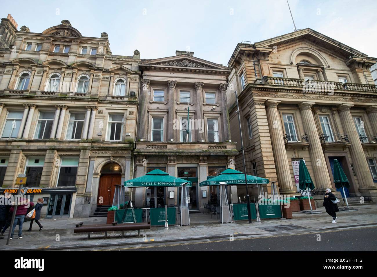 Castle Street Stadthaus Gebäude ehemalige Büros für Rechtsanwalt ambrose Lace Gebäude Schloss st Liverpool England Großbritannien Stockfoto