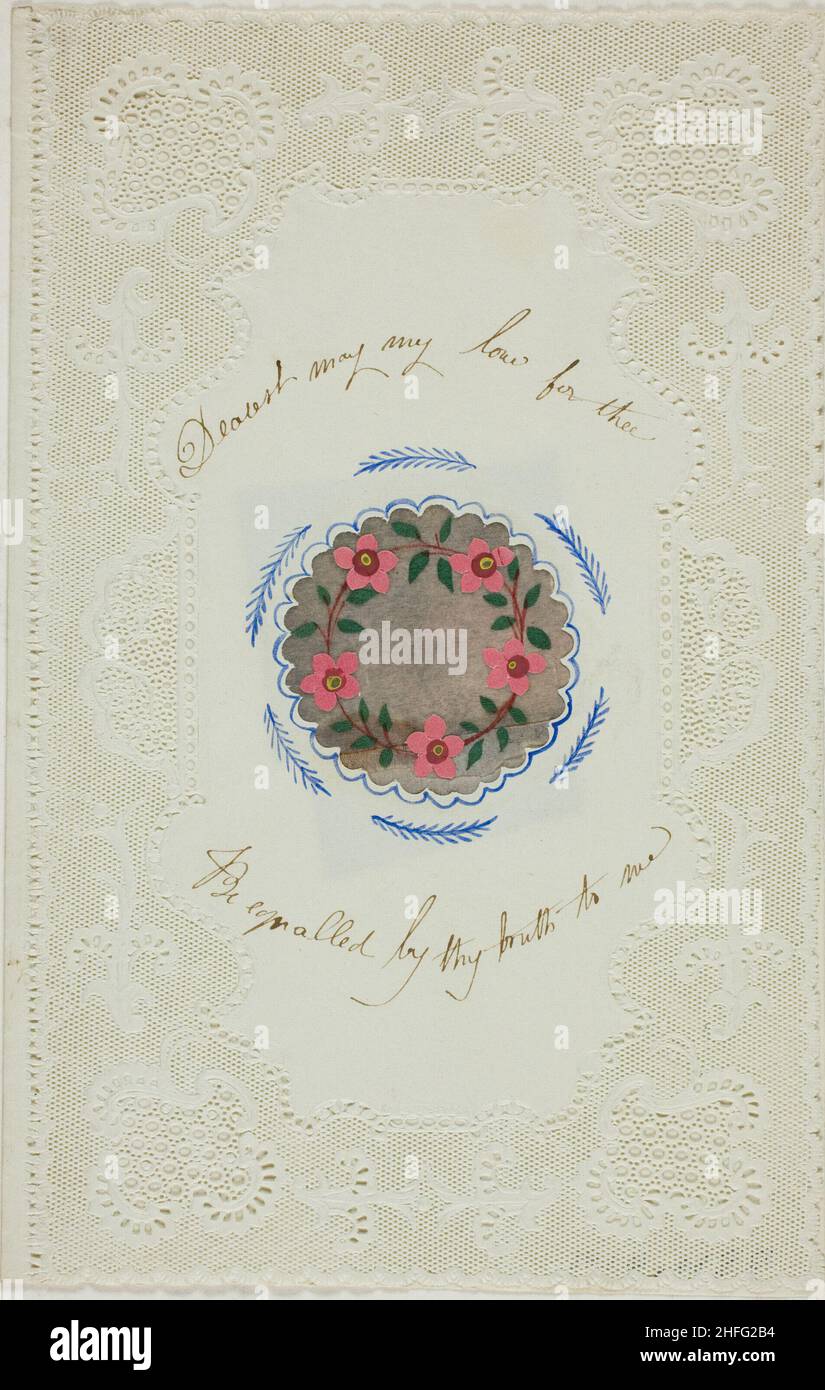 Liebe, möge meine Liebe zu dir durch Deine Wahrheit zu mir (valentine), n.d. Stockfoto