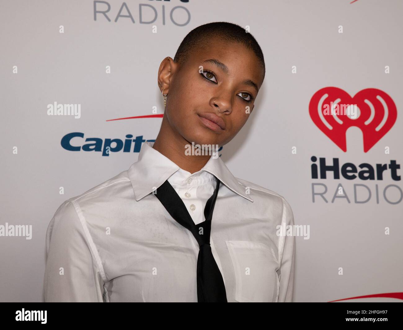 15. Januar 2022, Inglewood, Caliofrnia, USA: Willow Smith besucht iHeartRadio Alter EGO, präsentiert von Capital One. (Bild: © Billy Bennight/ZUMA Press Wire) Stockfoto