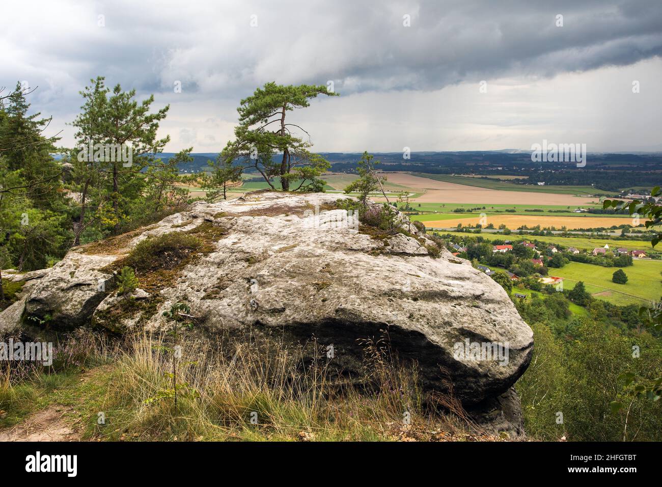 Cesky raj, tschechisches oder böhmisches Paradies, Tschechische Republik Stockfoto