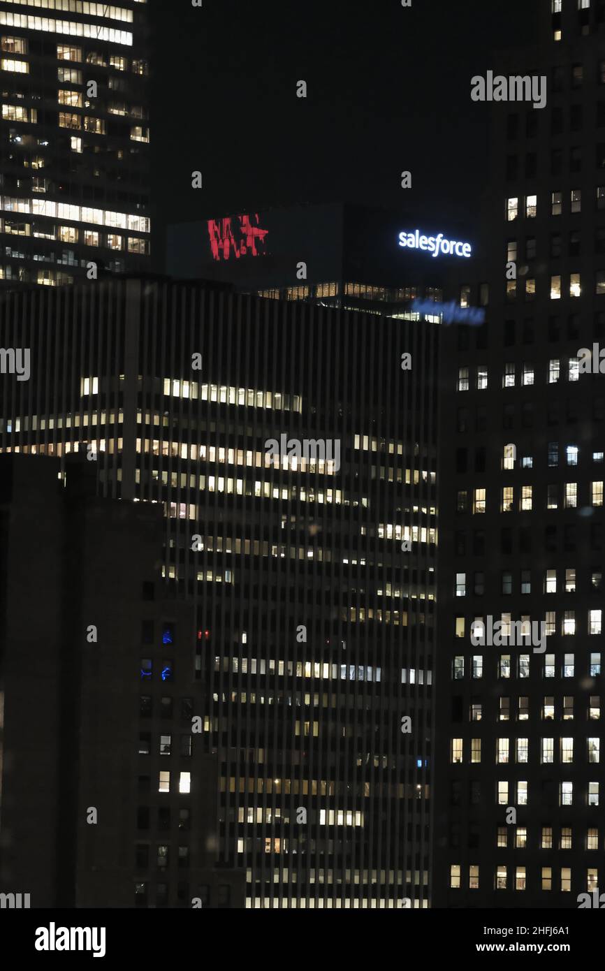 H&M Tower-Büro in New York Stockfotografie - Alamy