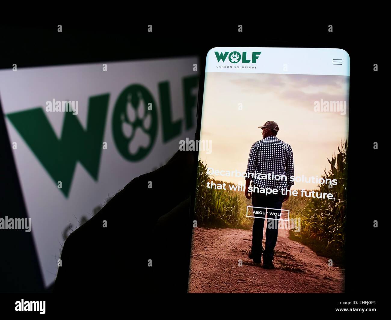 Logo wolf -Fotos und -Bildmaterial in hoher Auflösung – Alamy