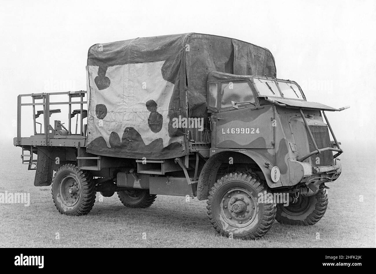 1940 Bedford QLC-Kriegsmodell. Stockfoto