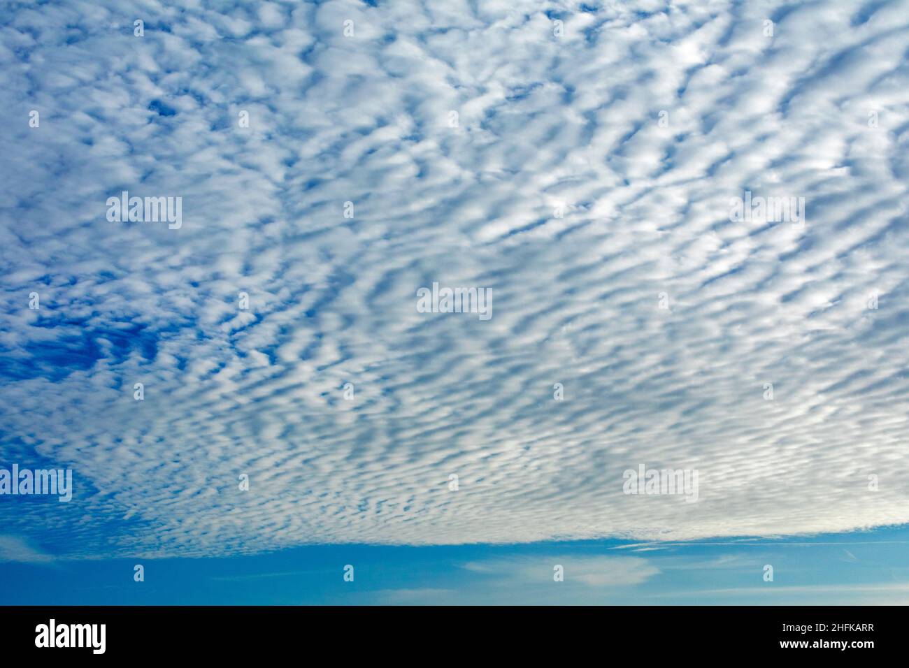 Wolkenbildung, Naturschutzgebiet Geltinger Birk, Falshöft, Schleswig-Holstein, Deutschland Stockfoto