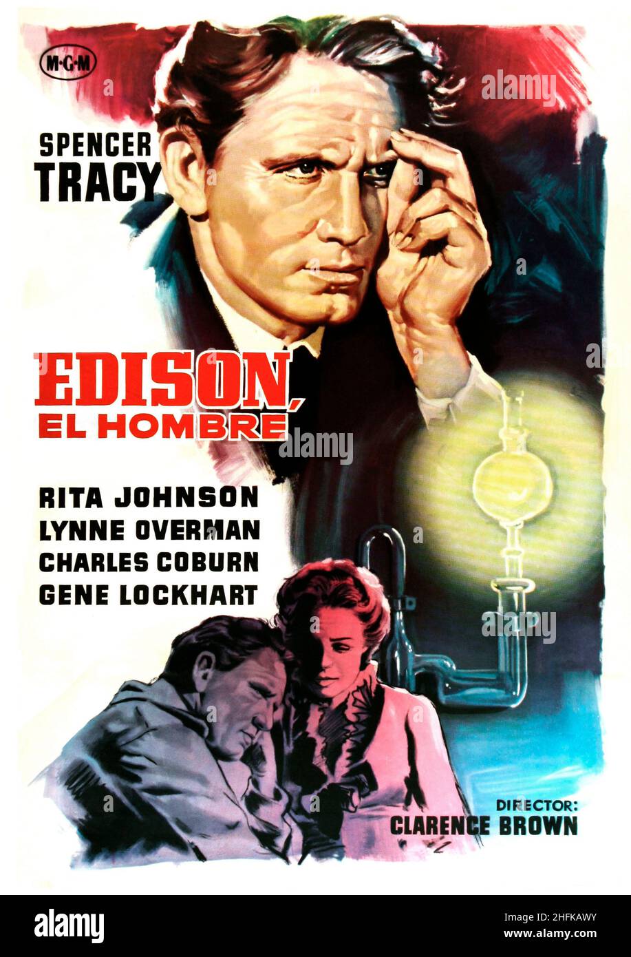 SPENCER TRACY in EDISON, THE MAN (1940), Regie: CLARENCE BROWN. Kredit: M.G.M. / Album Stockfoto
