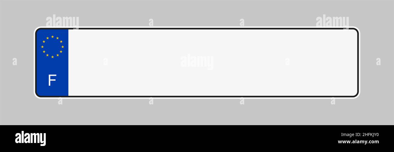Schwarzes kennzeichen Fotos und Bildmaterial in hoher Auflösung Alamy