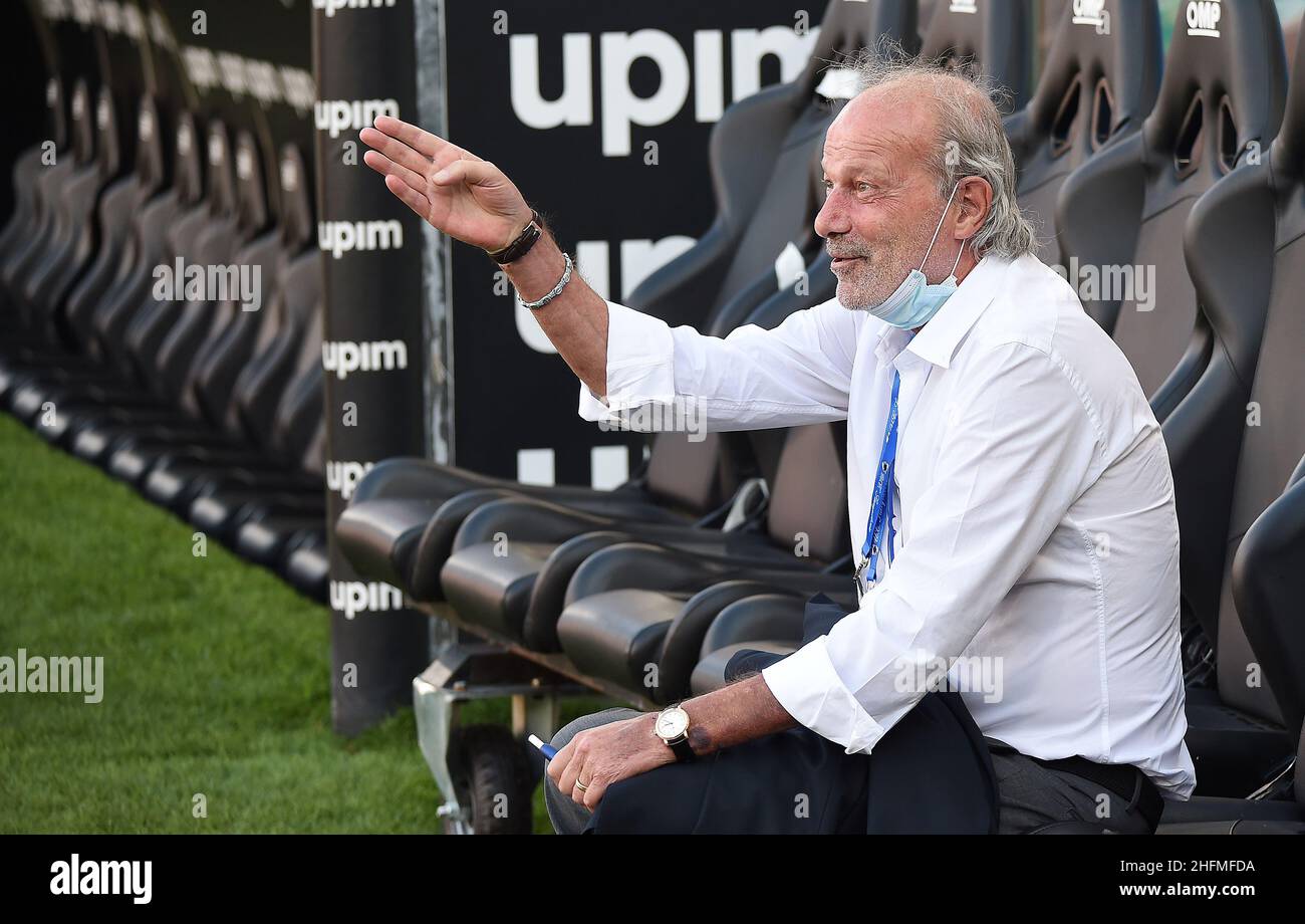 LaPresse - Tano Pecoraro 28 Juni 2020 Stadt Genua - (Italien) Sport Soccer Sampdoria vs Bologna Italienische Fußball-Meisterschaft Liga A Tim 2019/2020 - "Luigi Ferraris" Stadion im Bild: sabatini walter Stockfoto