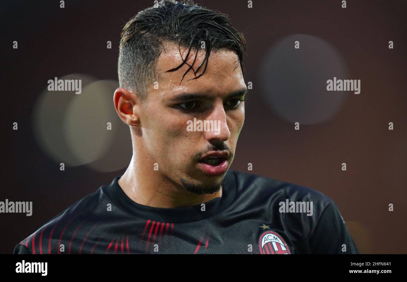 LaPresse - Spada 29. Juli 2020 Genua ( Italien ) Sport Soccer A.C. Mailand- Saison 2019-2020 - Serie A Sampdoria vs AC Mailand im Bild: Ismael Bennacer Stockfoto