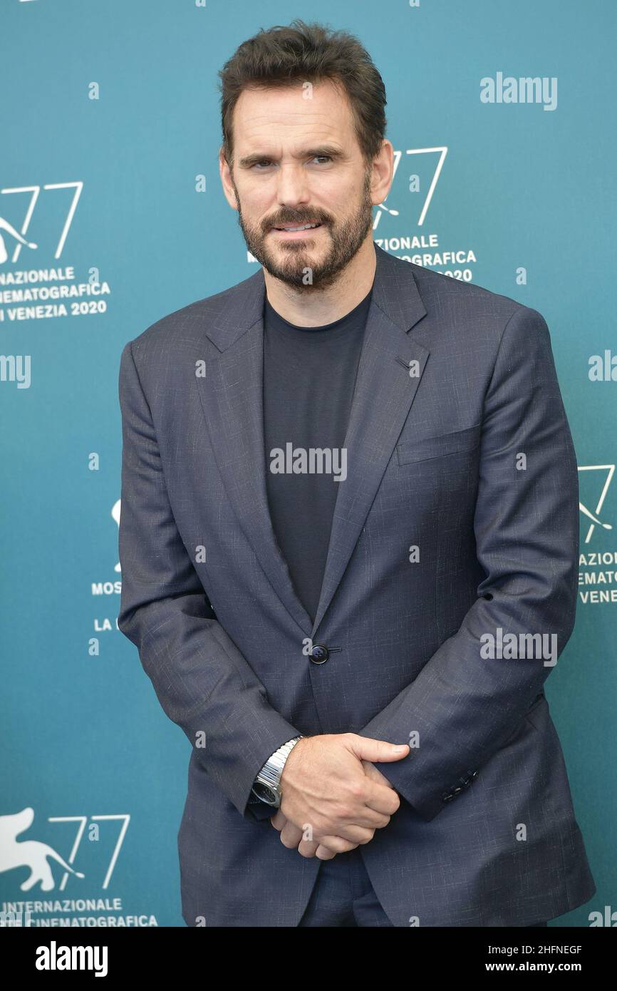 Gian Mattia D'Alberto - LaPresse 2020-09-02 Venice 77th Venice Filmfestival Photocall Venezia 77 Jurymitglied auf dem Foto: Matt Dillon Stockfoto