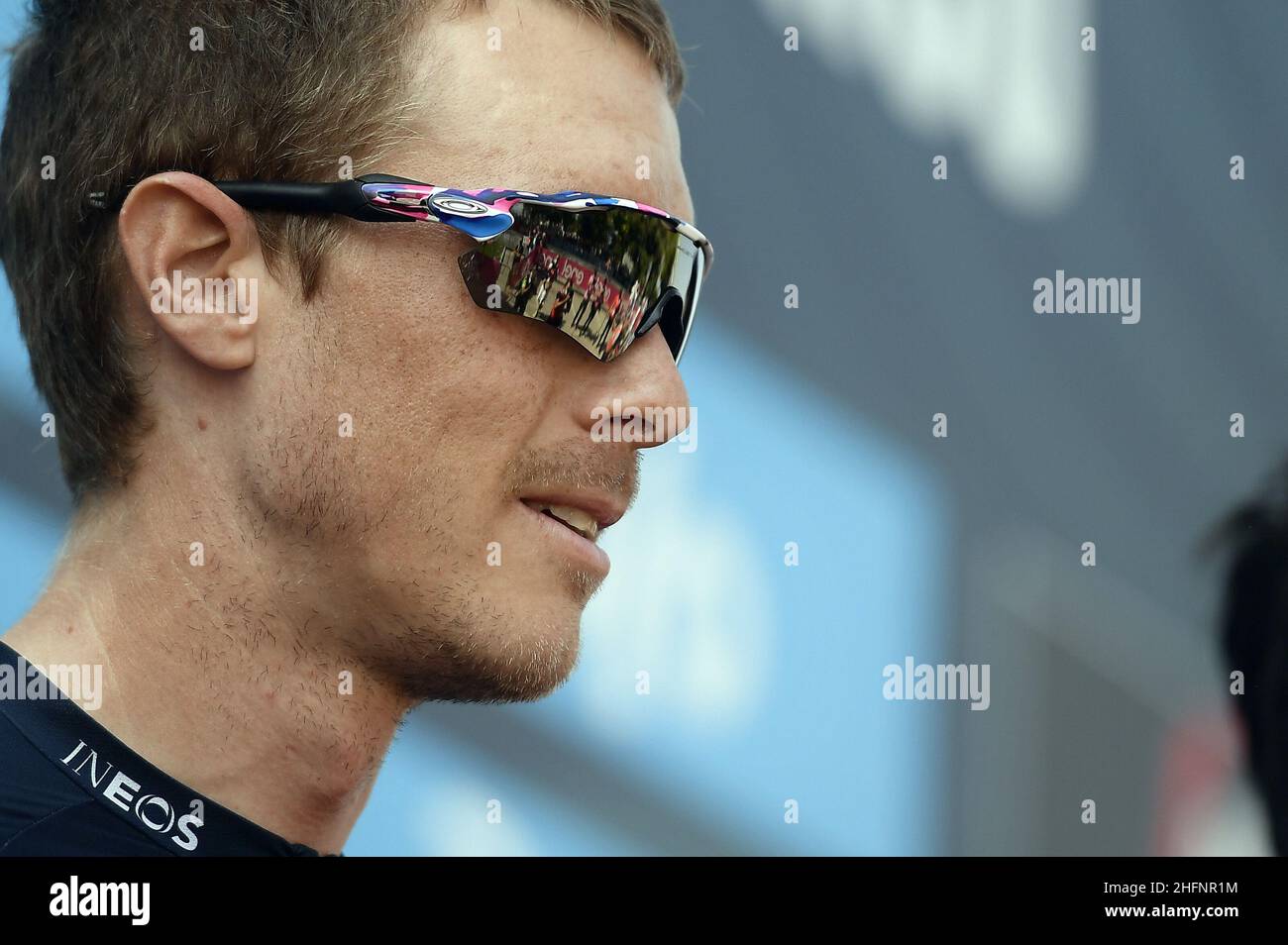 LaPresse - Marco Alpozzi September, 12 2020 Castelfidardo (Italien) Sport Radfahren Tirreno Adriatico Ausgabe 55 - von Castelfidardo nach Senigallia - 171 km im Bild: Rohan Dennis Stockfoto