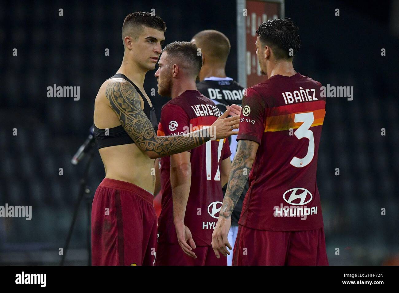 Fabio Rossi/AS Roma/LaPresse 03/10/2020 Udine (Italien) Sport Soccer