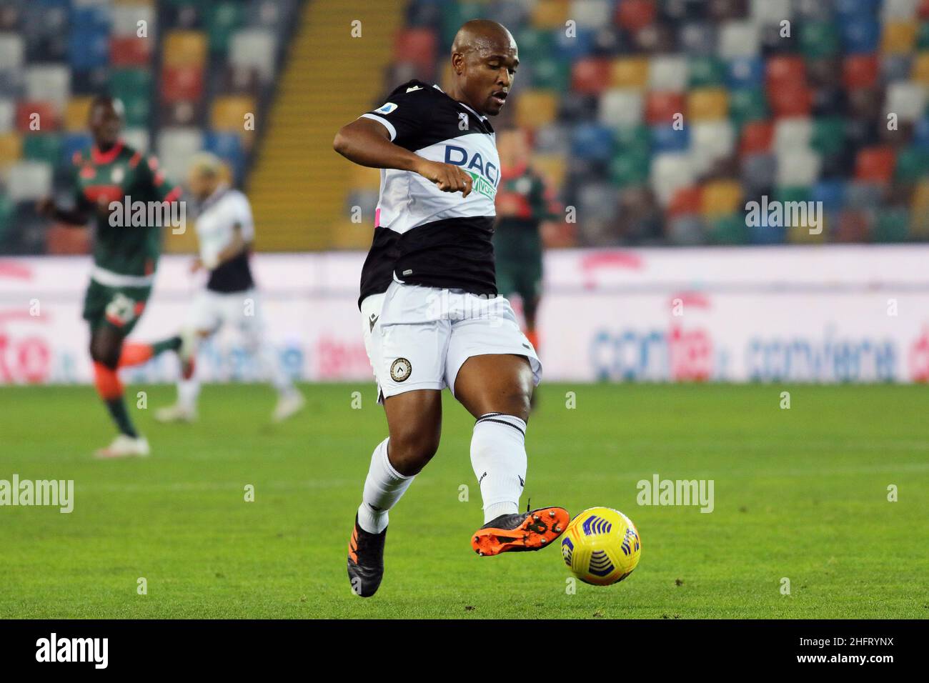 Andrea Bressanutti/LaPresse 15. Dezember 2020 Udine, Italien Sportfußball Udinese vs Crotone - Italienische Fußballmeisterschaft League A Tim 2020/2021 - Dacia Arena Stadium im Bild: samir caetano Stockfoto