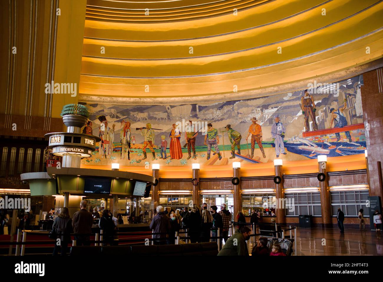 Union Terminal in Cincinnati Ohio Stockfoto