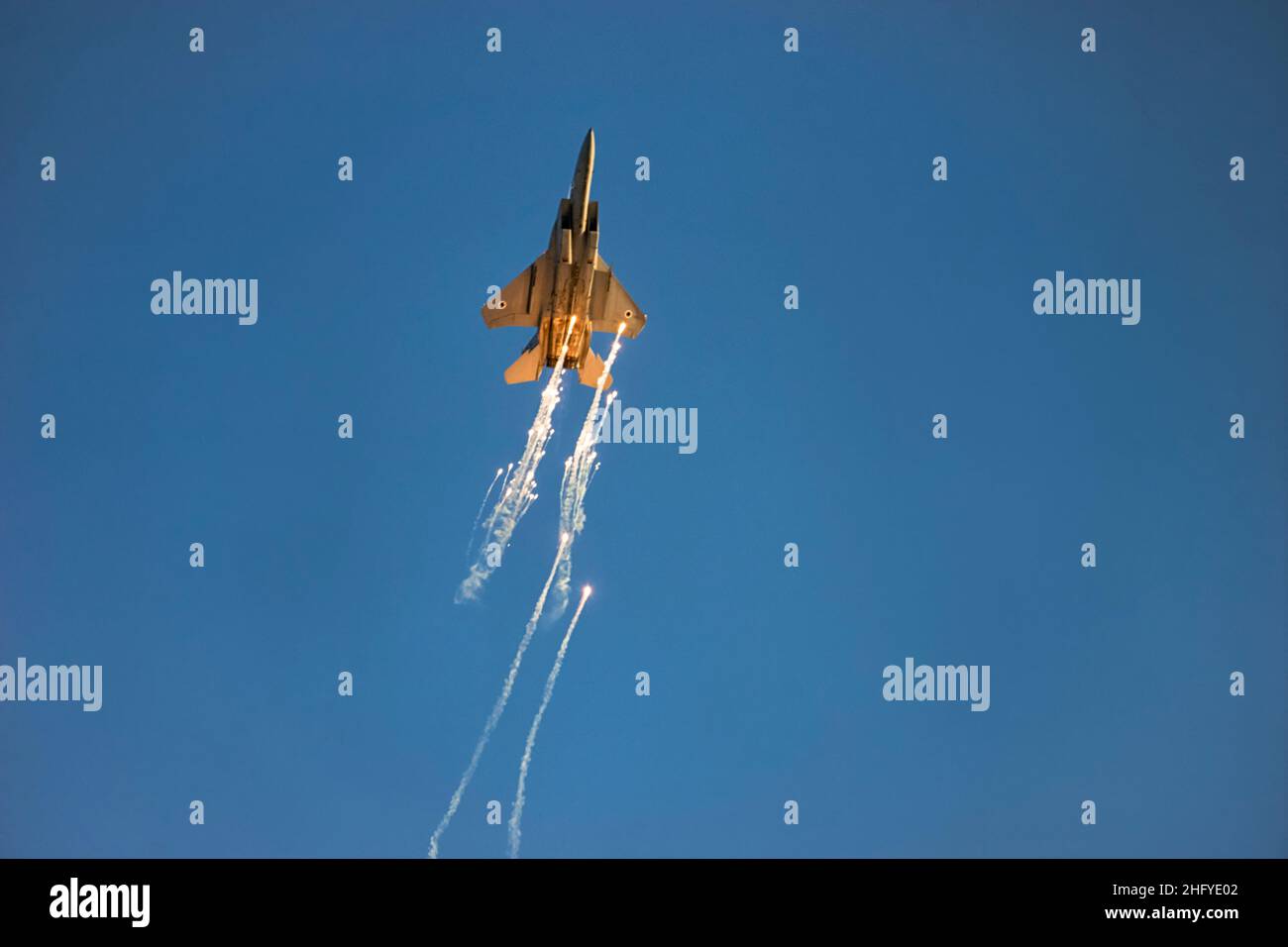 F-15 Eagle McDonnell Douglas israelische Luftwaffe Stockfoto