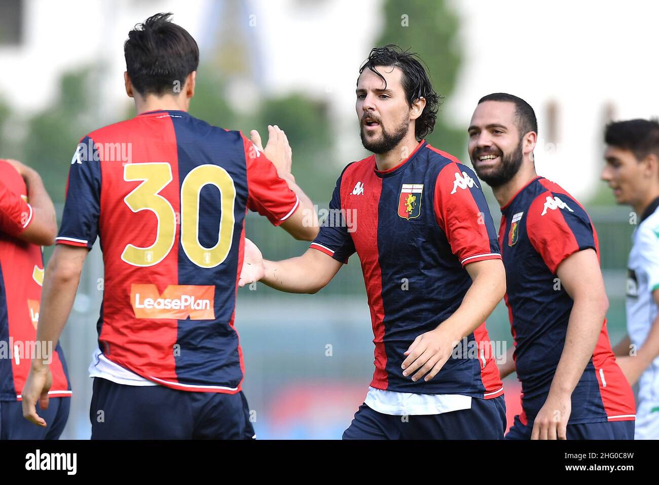 Foto LaPresse - Tano Pecoraro 21 07 2020 Neustift - (Italia) Sport Calcio Innsbruck Wacker vs Genoa amichevole nella foto: Astro Foto LaPresse - Tano Pecoraro 21. Juli 2021 Neustift - (Italien) Sport Soccer Innsbruck Wacker vs Genoa Friendly Match im Bild: Astro Stockfoto