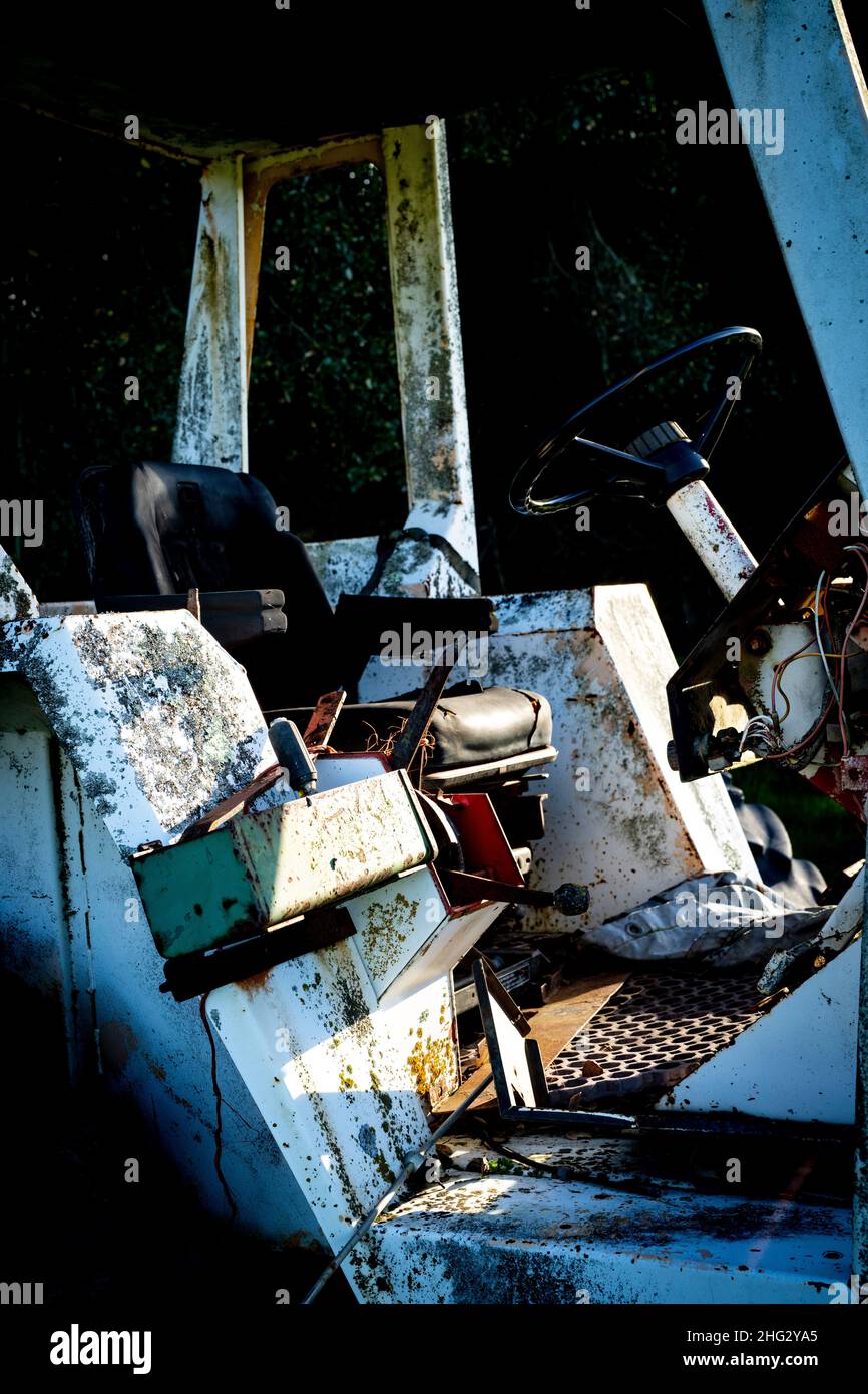 alte Landmaschinen Stockfoto