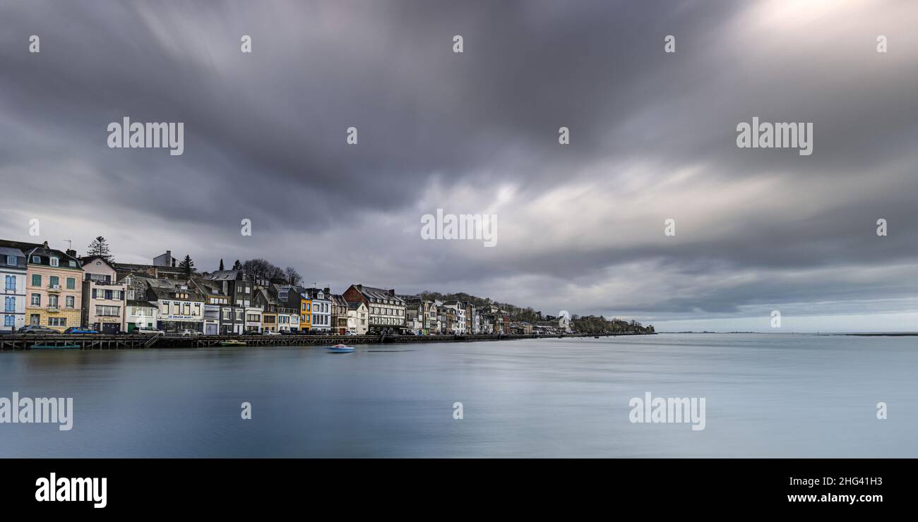 Port de Saint Valery sur Somme, Stockfoto