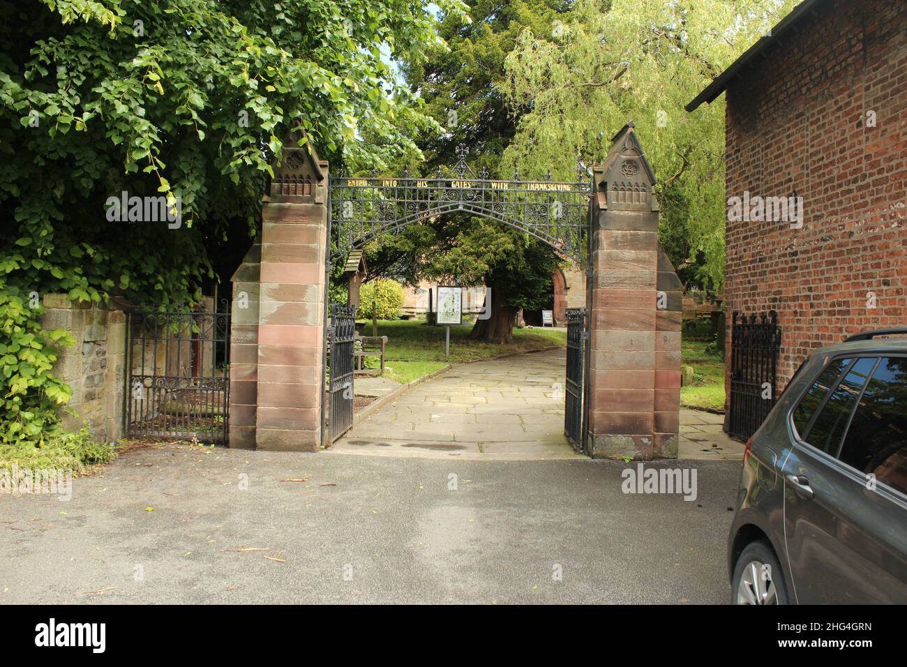 Hawarden North Wales Stockfoto