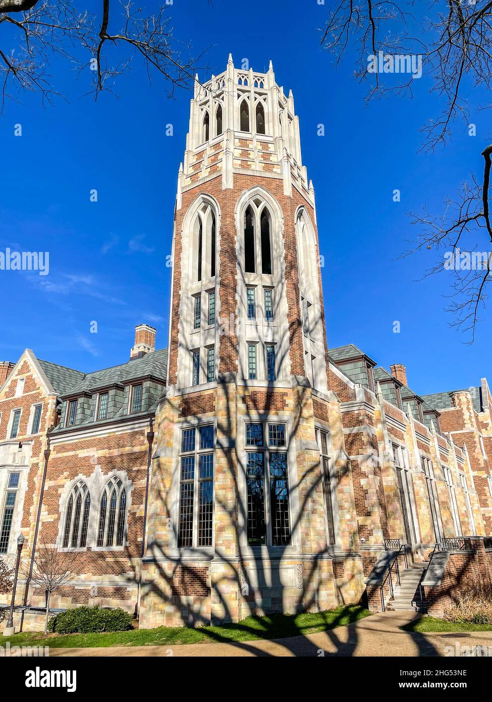 Die Vanderbilt University (informell Vandy oder VU) ist eine private Forschungsuniversität in Nashville, Tennessee. Gegründet im Jahr 1873, wurde es zu Ehren von shi benannt Stockfoto