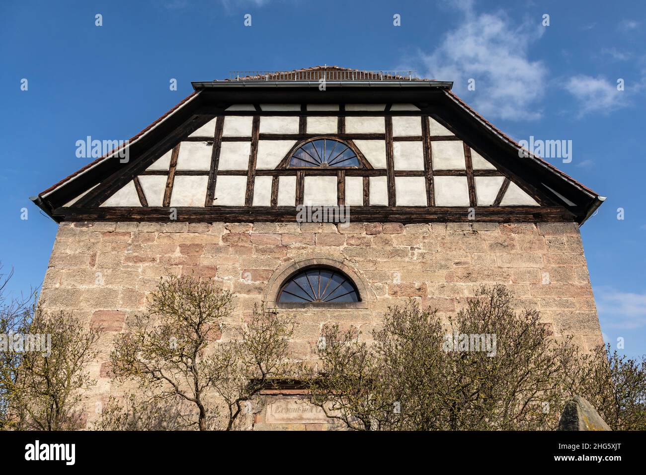 Kirche In Oelknitz, Kreis Saale-Holzland, Thüringen, Deutschland, Europa Stockfoto