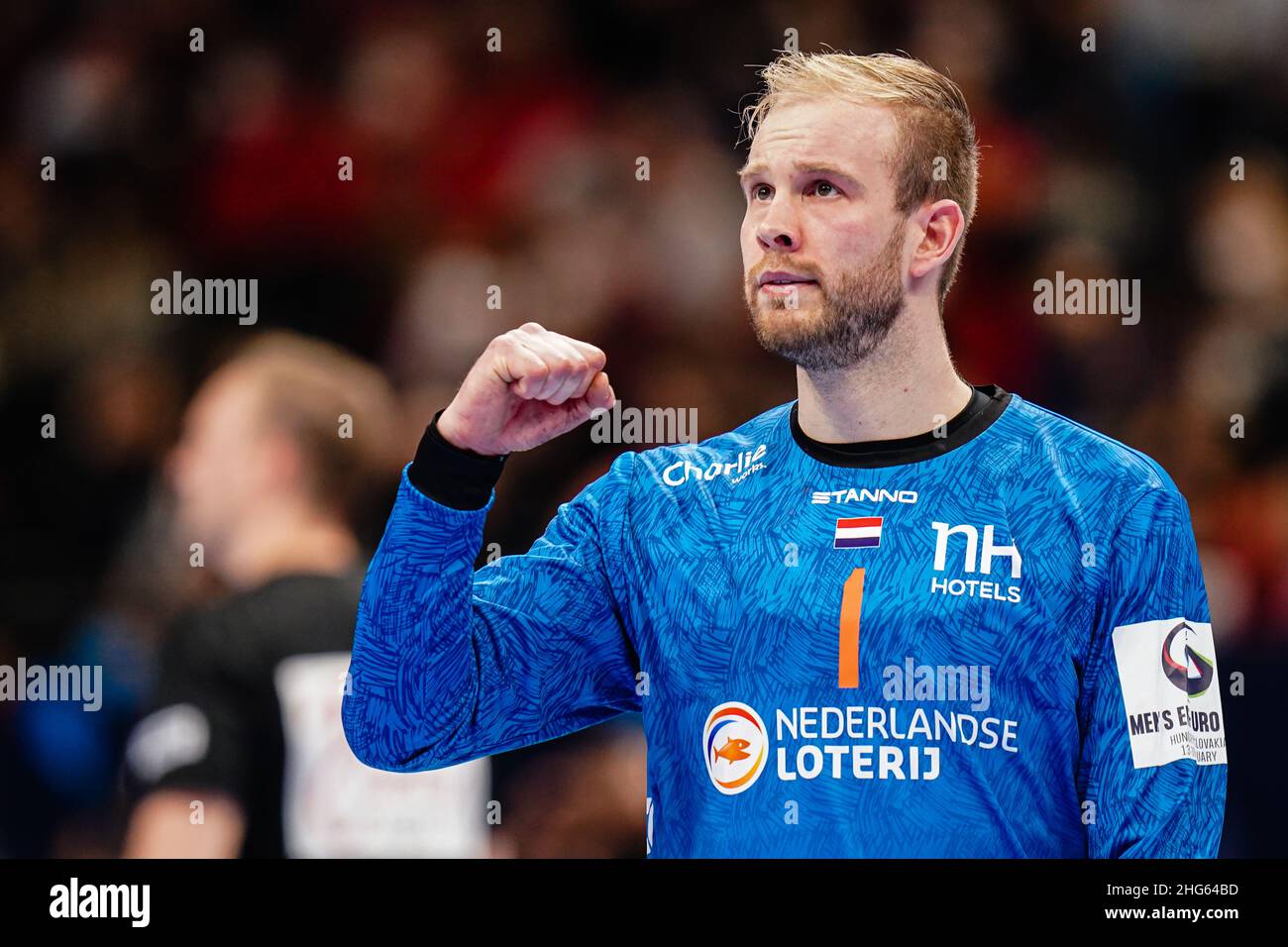 BUDAPEST, UNGARN 18. JANUAR Bart Ravensbergen aus den Niederlanden