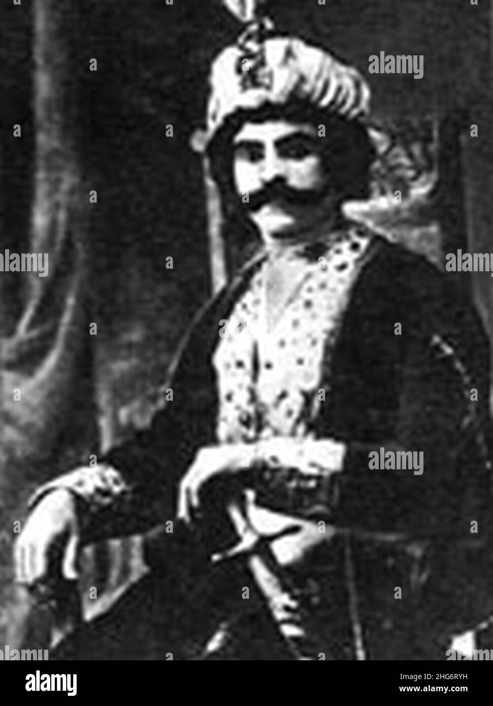 Shah Abbas von Sarabski. Stockfoto