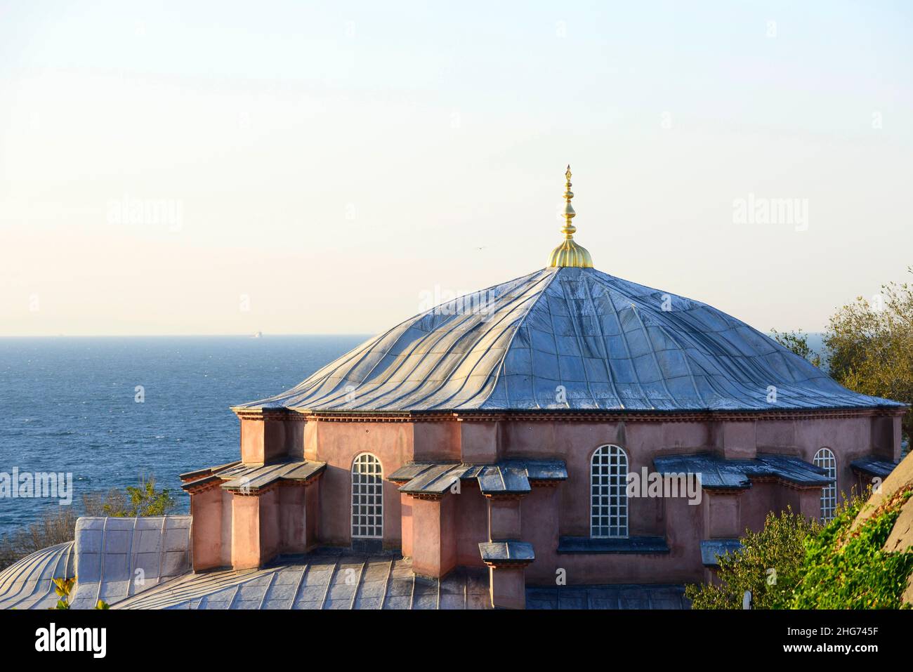 Die kleine Hagia Sophia in Fatih, Istanbul, Türkei. Stockfoto