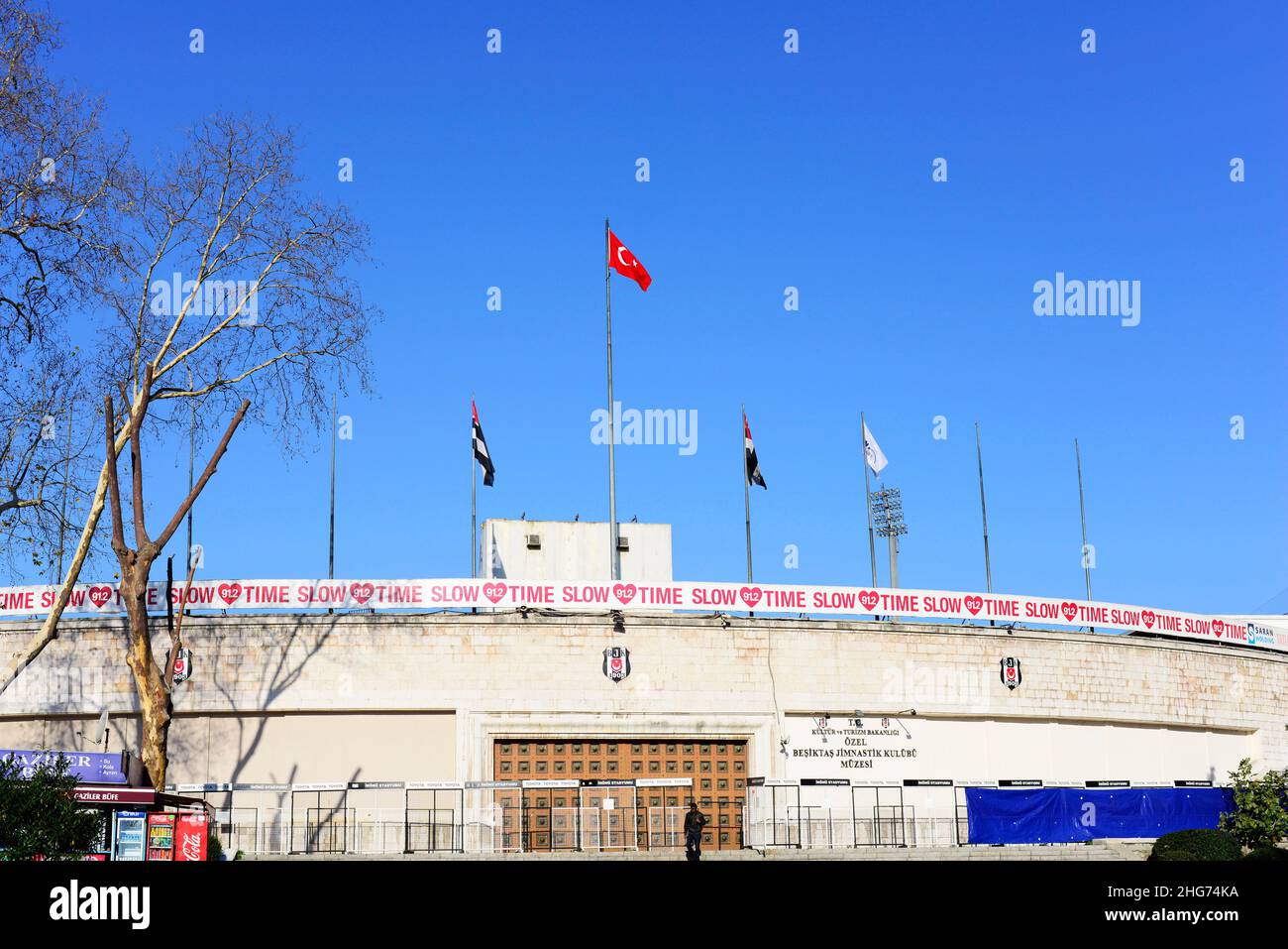 Vodafone Park Fußballstadion in Besiktas, Istanbul, Türkei. Stockfoto