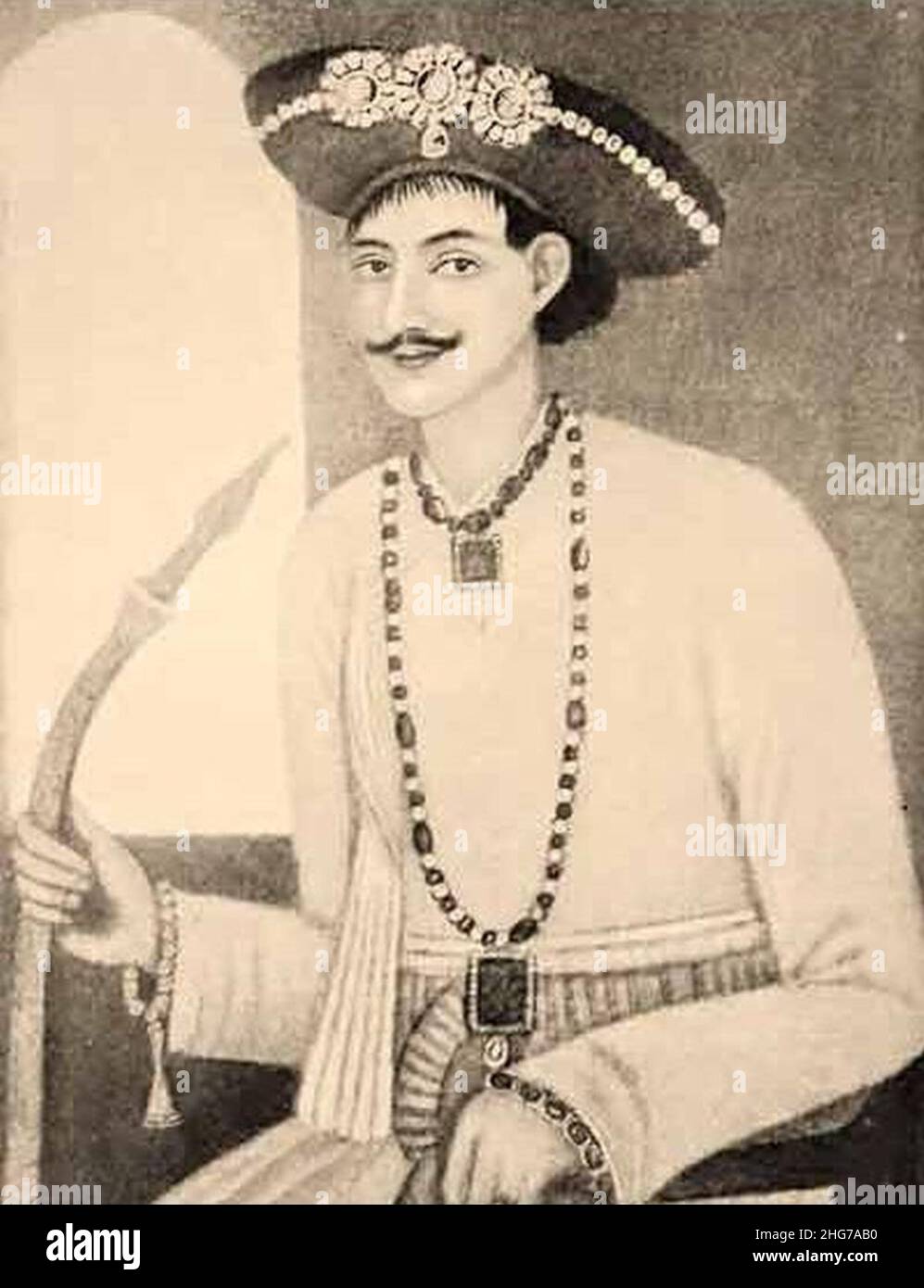 Shuja ud-Daulah, Nawab von Bengalen. Stockfoto
