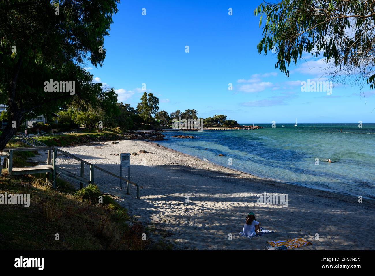 Küste in Dunsborough, Westaustralien Stockfoto