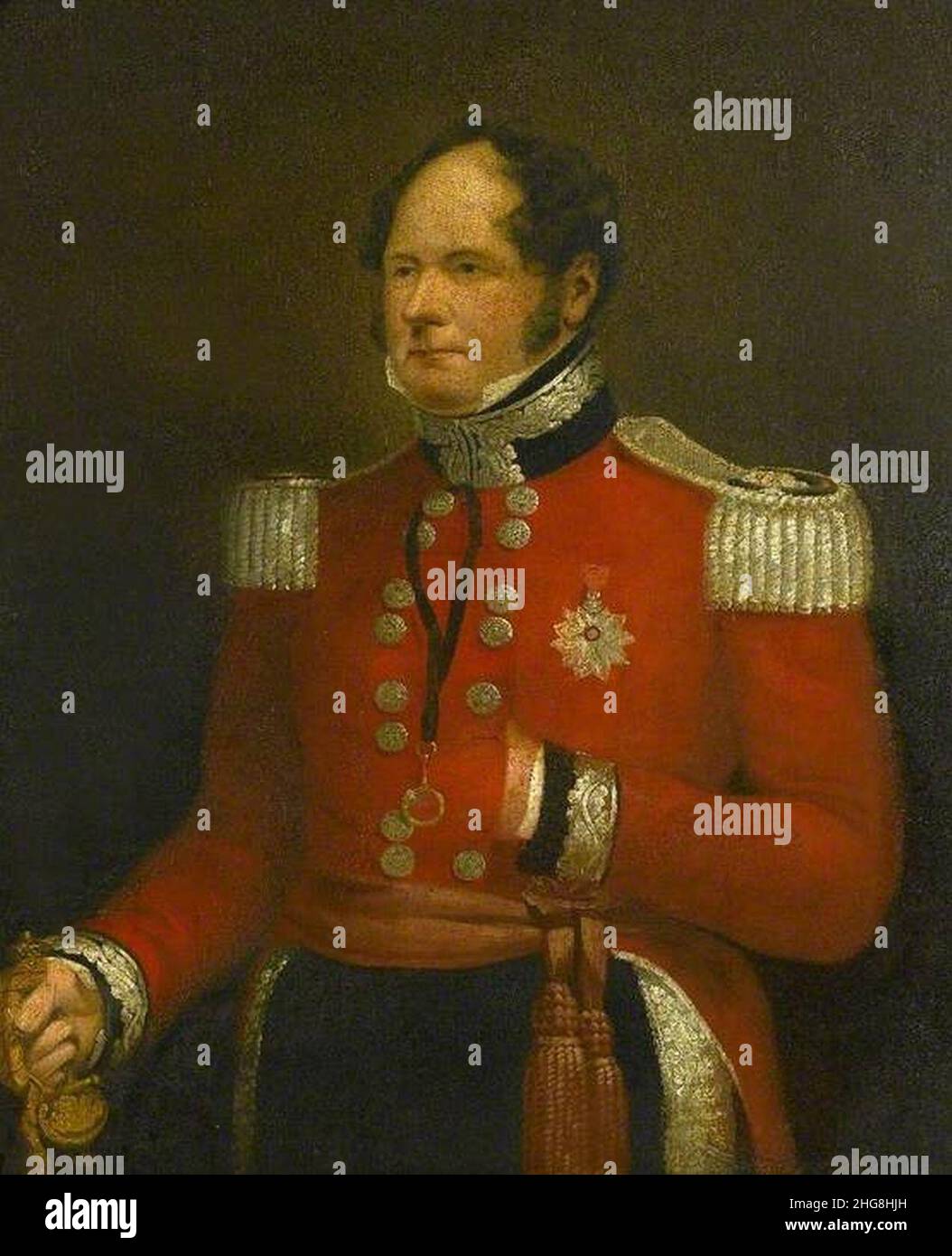 Sir John Theophilus Lee (1787–1843) BBO CHQ 292-001. Stockfoto