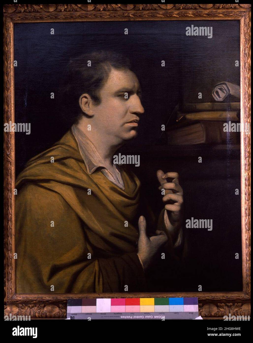 Sir Joshua Reynolds - Samuel Johnson (1709-1784) Stockfoto