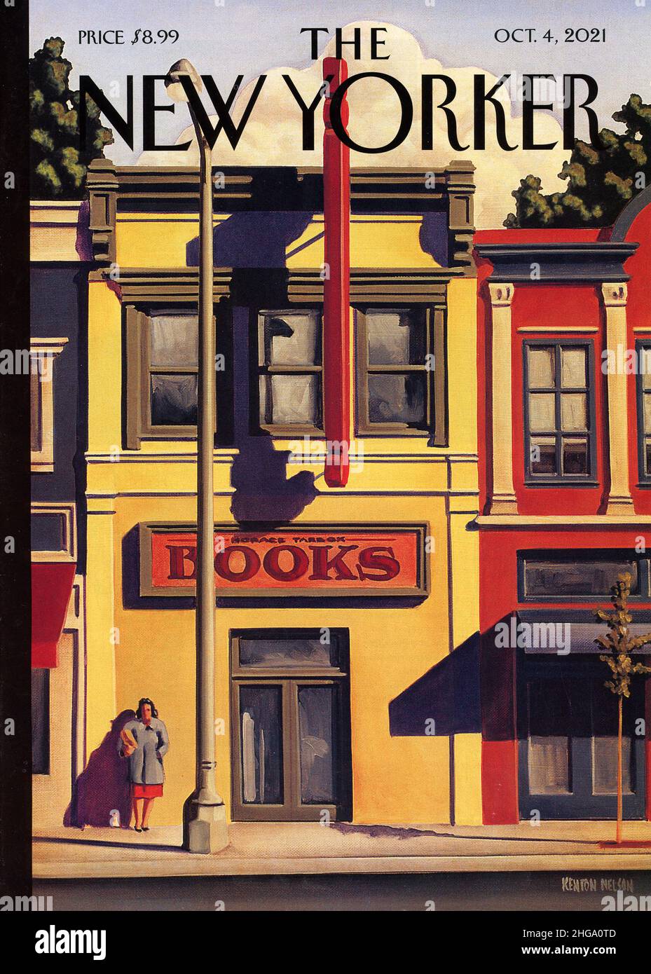 2021 Titelblatt des Wochenmagazins „The New Yorker“, USA Stockfoto