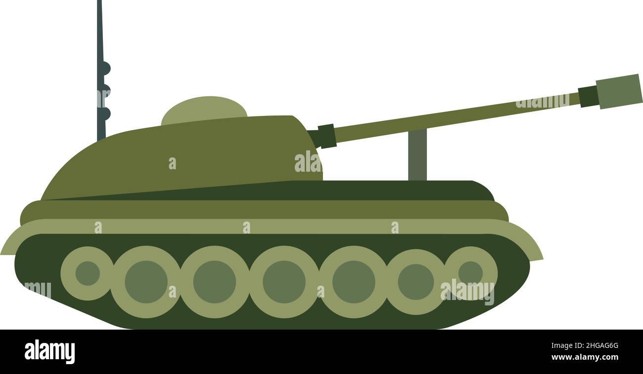 Gepanzertes Infanterie-Kampffahrzeug. Umweltfreundlicher Militärtransport Stock Vektor