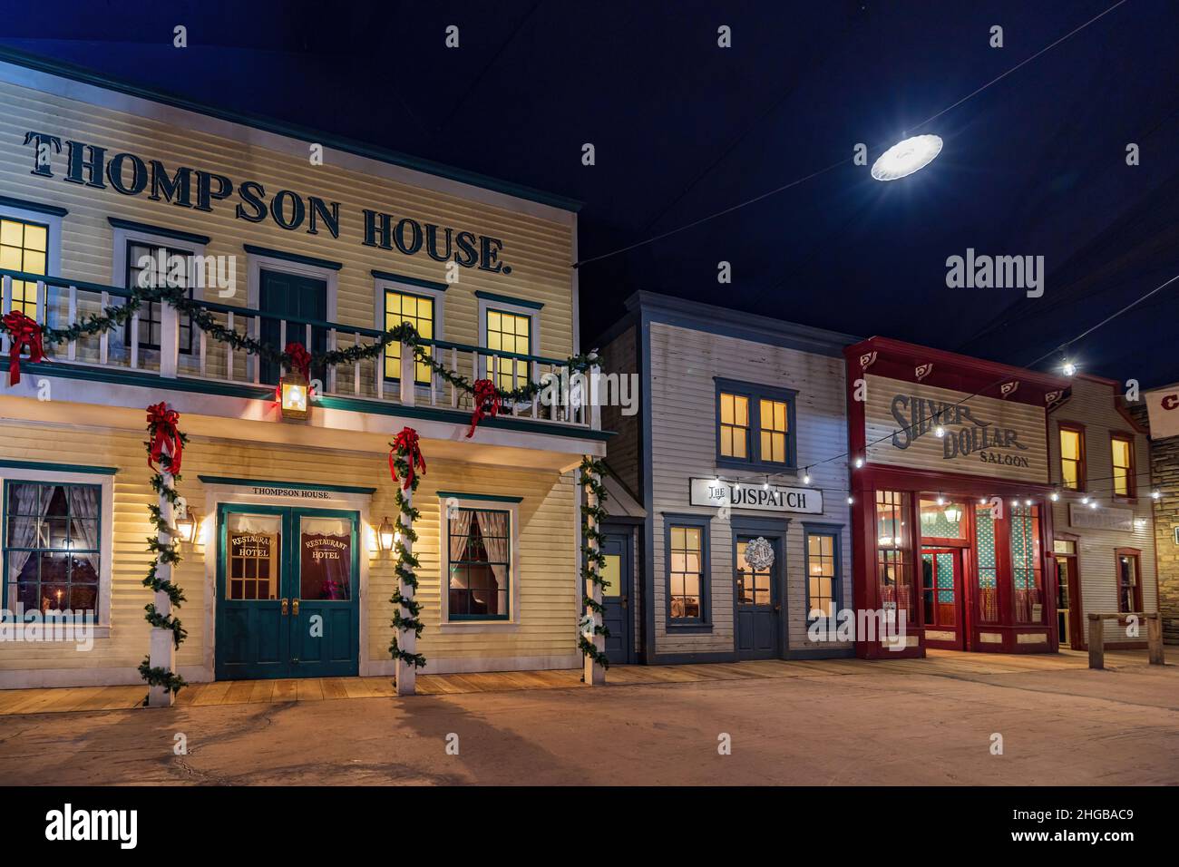 Oklahoma, DEZEMBER 12 2021 - Innenansicht des National Cowboy and Western Heritage Museum Stockfoto