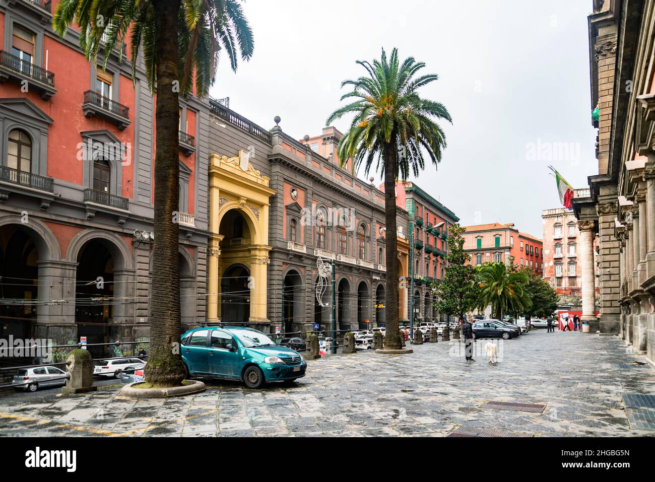 Galleria Principe di Napoli erbaut im 19. Jahrhundert im Jugendstil Stockfoto