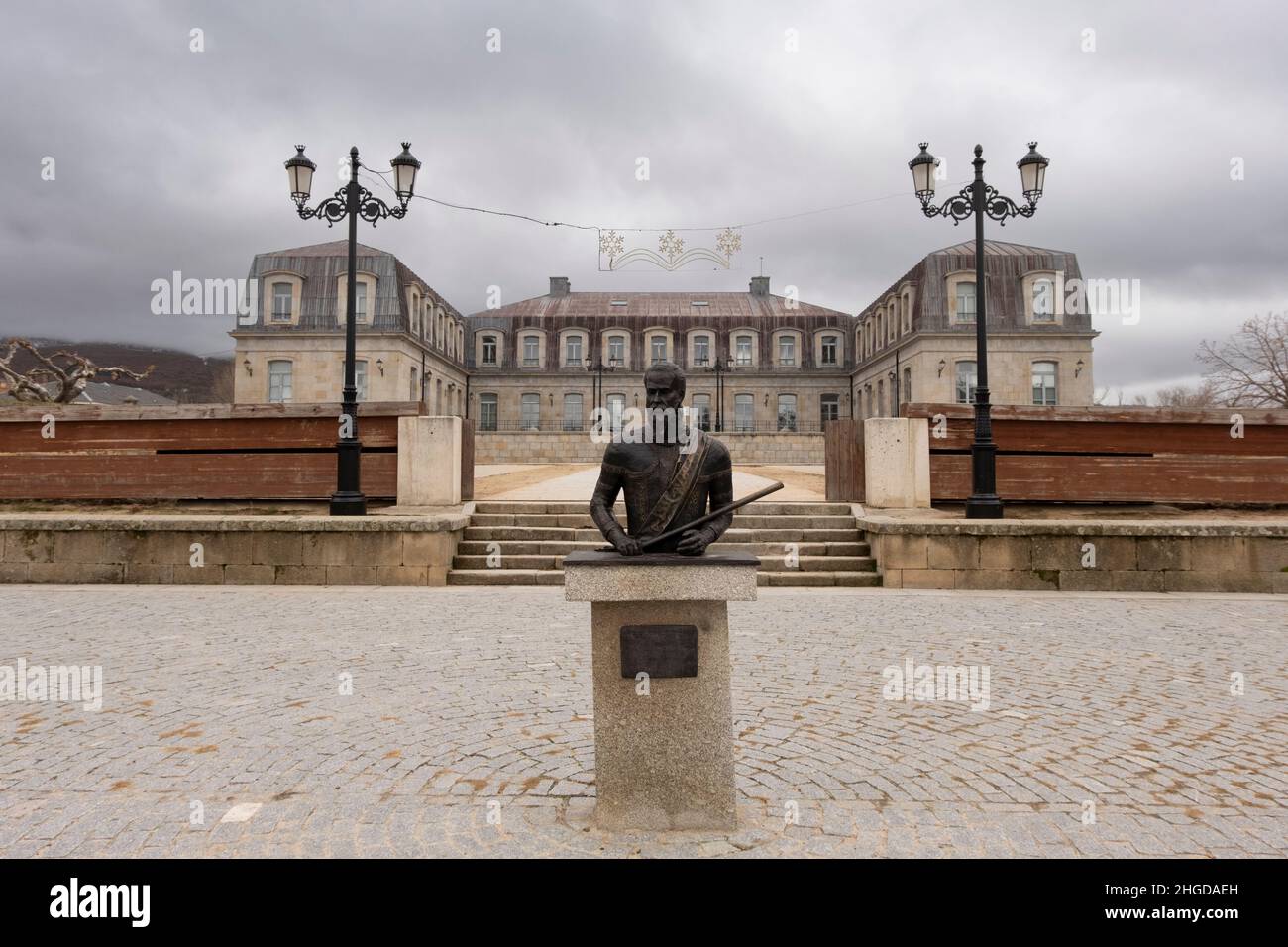 Herzöge von Alba Palace (18th. Jahrhundert). Piedrahíta. Provinz Ávila. Spanien Stockfoto