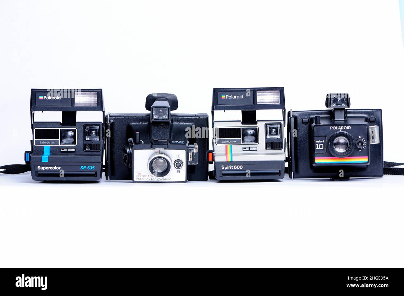 Polaroid Corporation.camera, Polaroid, Bilder Fotografie, Fotografie Polaroid, Foto Kazimierz Jurewicz, Kamera Polaroid, Vintage, Polaroid Stockfoto