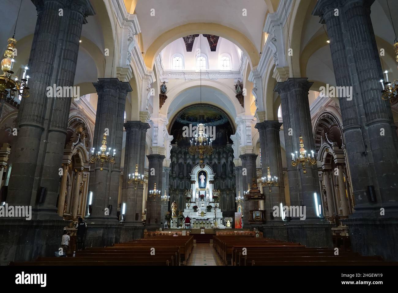 Kirche von La Compañía, Templo de la Compana de Jesus, Puebla, Heroica