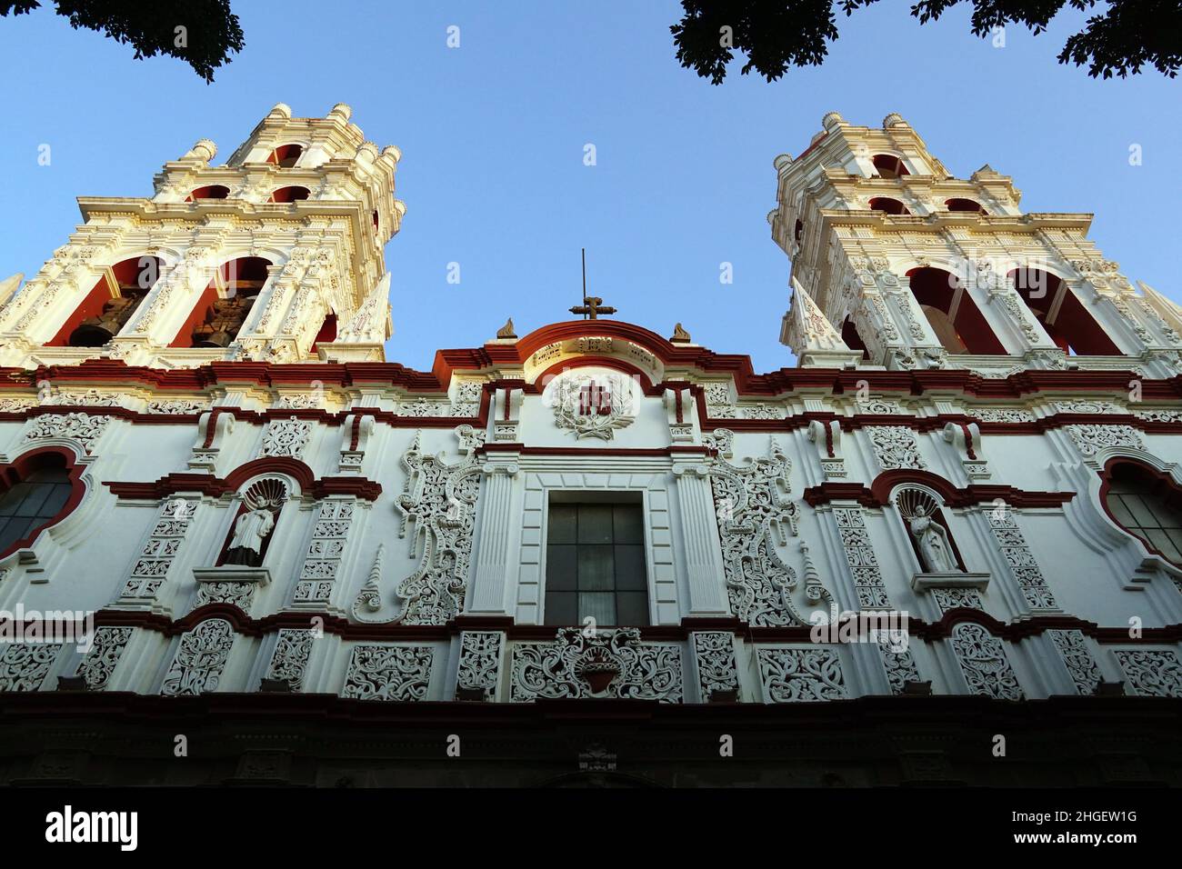 Kirche von La Compañía, Templo de la Compana de Jesus, Puebla, Heroica