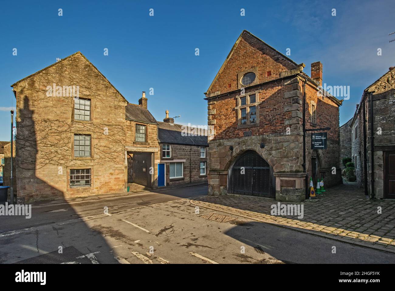 Winster Market House, Derbyshire, Peak District, Großbritannien Stockfoto