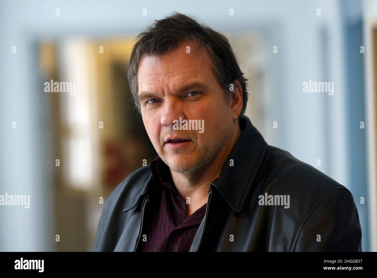 DER US-Sänger und Schauspieler Meat Loaf (Marvin Lee Aday) starb am 20. Januar 2022, wie sein Agent bestätigte. Originalunterschrift: Meat Loaf in Stockholm, Schweden, 11. April 2003. Foto: Jack Mikrut / TT Code 1013 Stockfoto