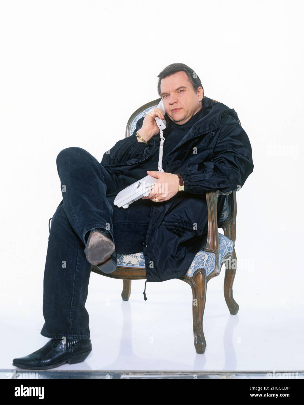 Meat Loaf aufgenommen am 18.01.1996 in München/München. Mindestpreis 20 Euro | Stockfoto