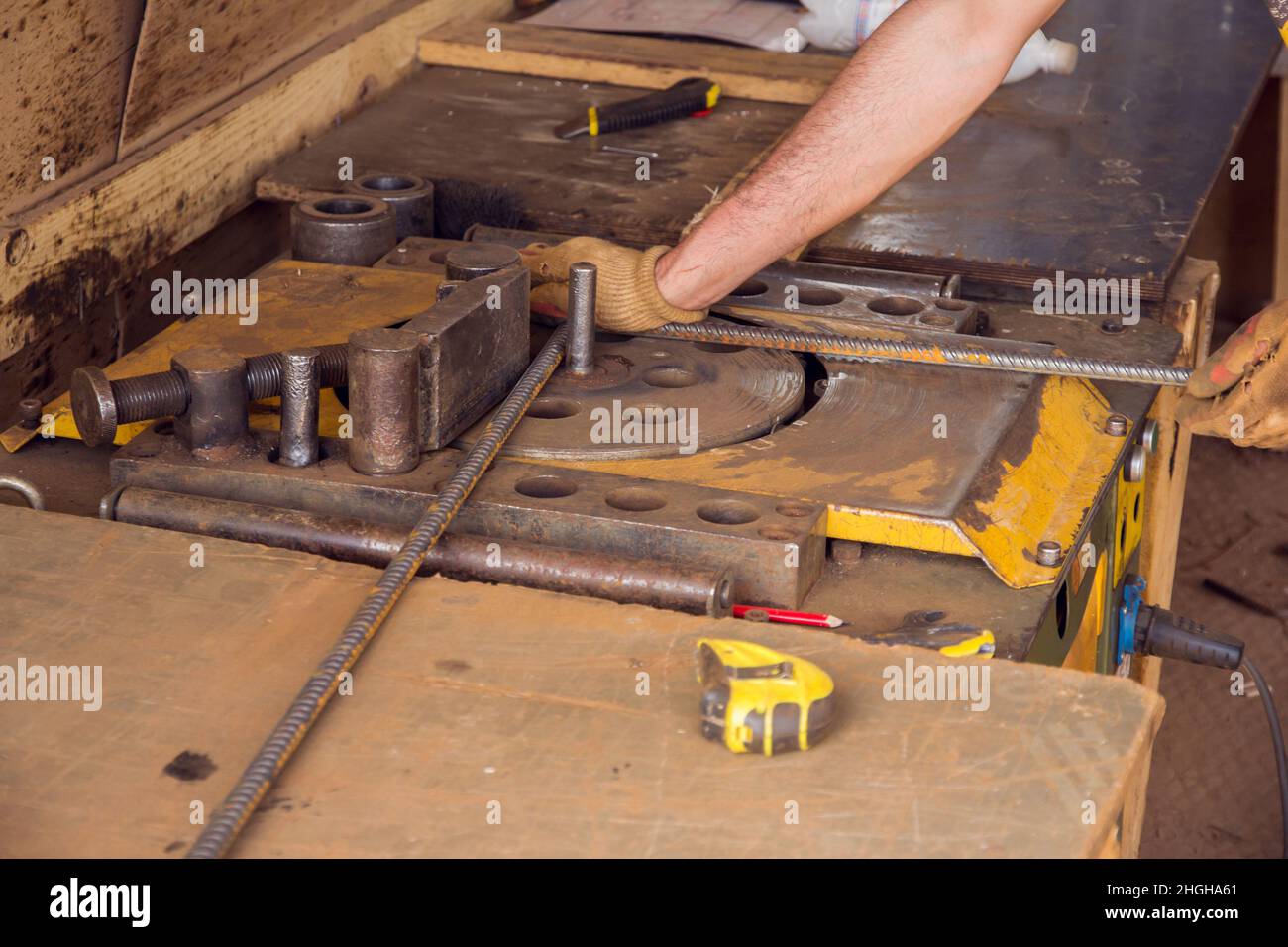 Automatische Bewehrungsbindemaschine - 6-25mm Stahlbindung Mit Akku