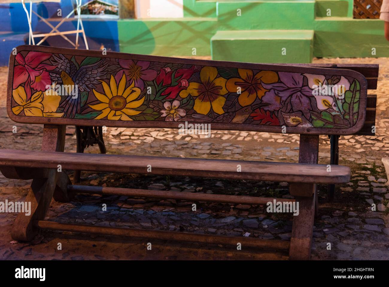 Holzbank Stockfotos und -bilder Kaufen - Alamy