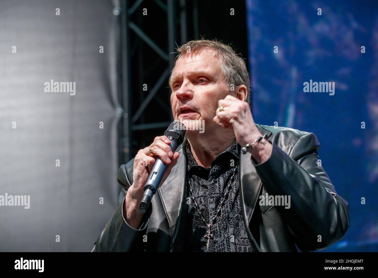 DEU, Deutschland, Dortmund, 08.12.19, Messe Dortmund ( Westfalenhallen), Meat Loaf - Marvin Lee Aday (The Rocky Horror Picture Show, Fight Club, Sän Stockfoto